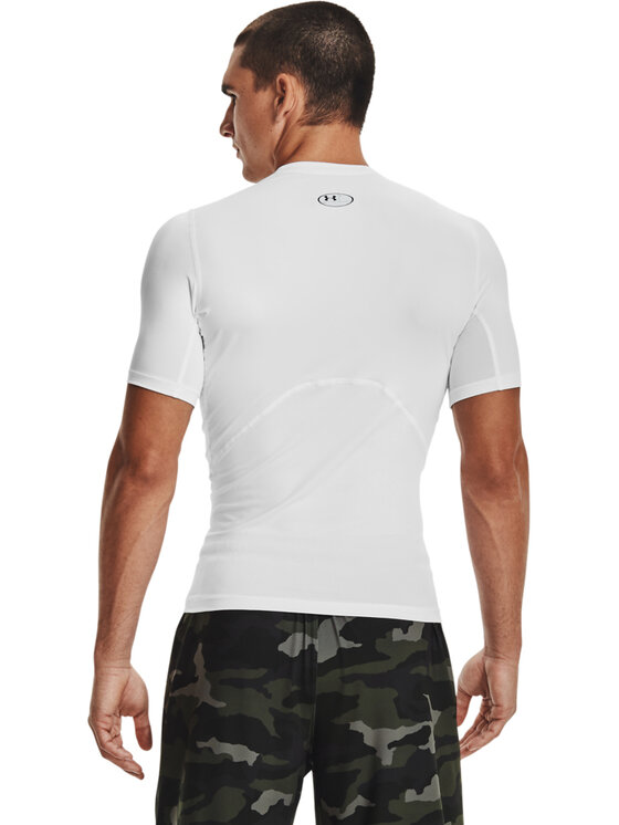 Under Armour Under Armour Тениска от техническо трико Ua HeatGear® Armour 1361518 Бял Compression Fit