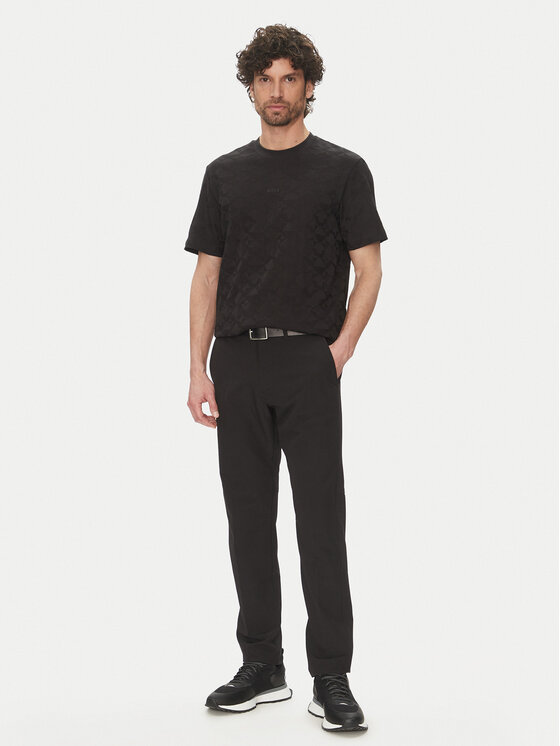 BOSS BOSS Majica 50538184 Črna Relaxed Fit