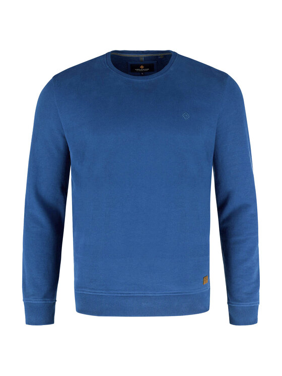 Volcano Volcano Bluza B-ANDY Niebieski Regular Fit