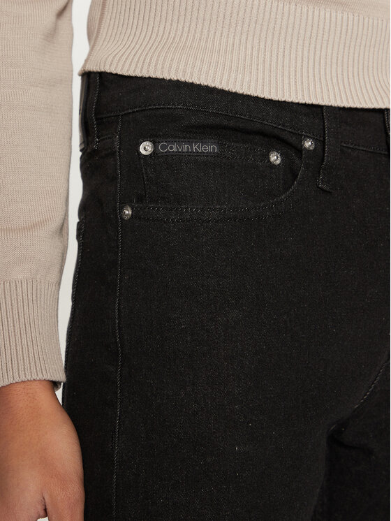 Calvin Klein Jeans Calvin Klein Jeans Traperice J30J326546 Crna Straight Fit
