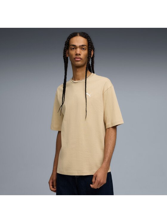 Puma Puma T-Shirt 629645 Beżowy Regular Fit