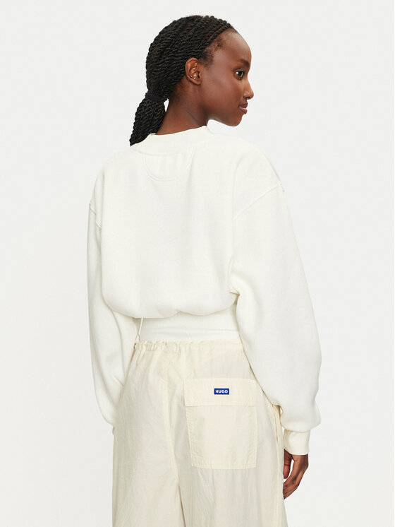 Reebok Reebok Боді Sweat 100200185 Білий Regular Fit