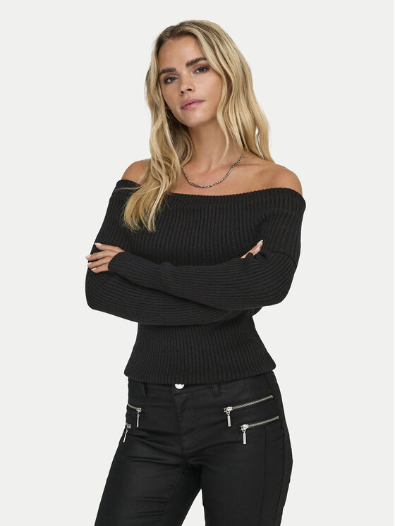 ONLY ONLY Svetr Katia 15311830 Černá Regular Fit
