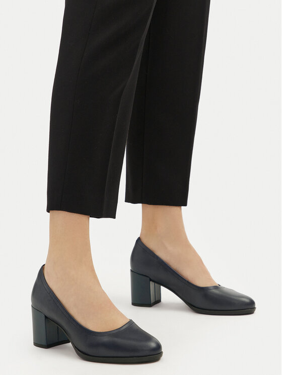 Clarks Clarks Salonarji Freva 55 Court 261718774 Mornarsko modra