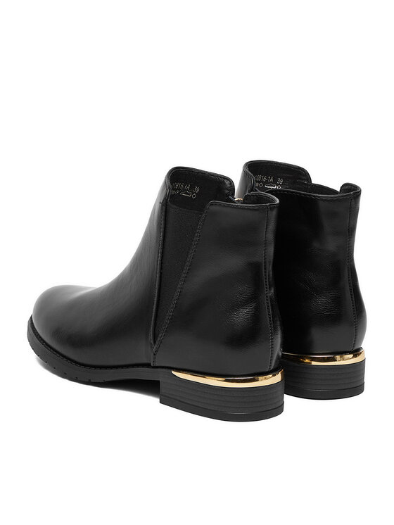 JENNY JENNY Μποτάκια CEO-JAIMI H10816-1A Μαύρο