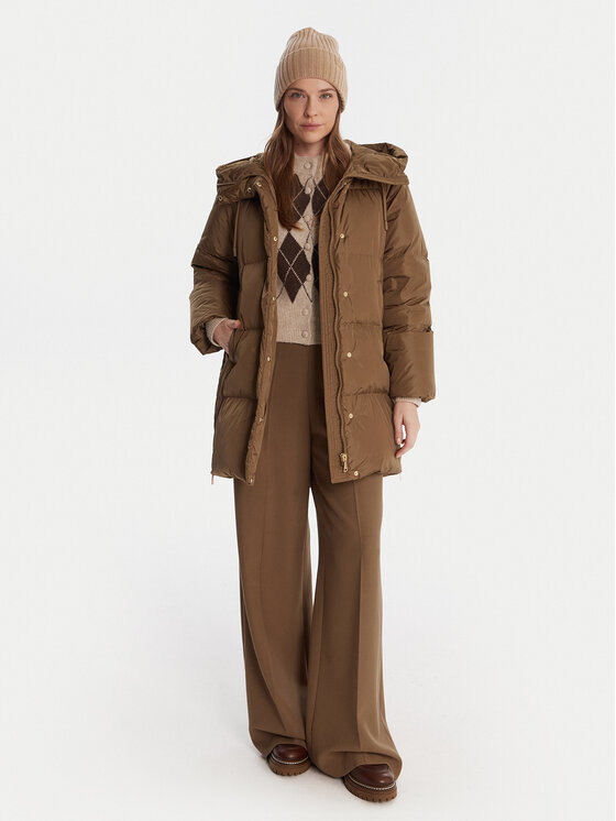 Weekend Max Mara Weekend Max Mara Daunenjacke Newbembo 2525496072 Braun Relaxed Fit