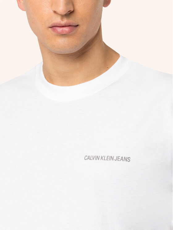 Calvin Klein Jeans Calvin Klein Jeans T-shirt Core J30J313280 Bianco Regular Fit