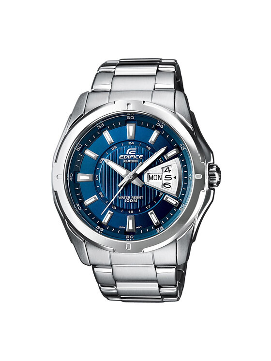 Casio Sat Edifice EF-129D-2AVEF Srebrna