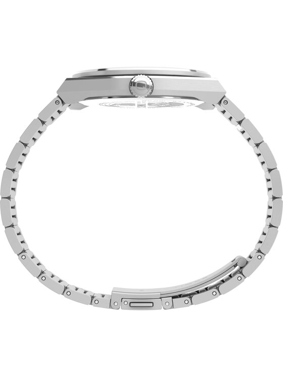 Timex Timex Zegarek TW2Y35200 Srebrny