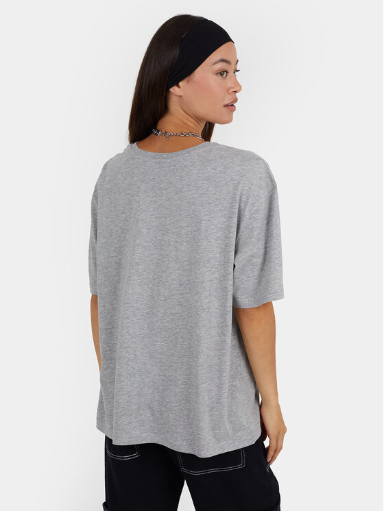 Brave Soul Brave Soul Tricou LTS-149BUSEGREY Gri Straight Fit