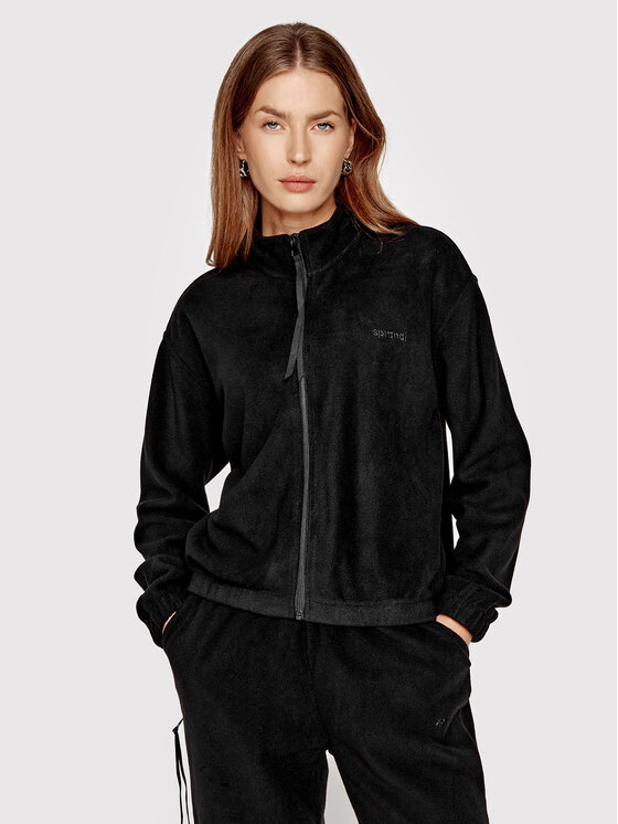 Sprandi Sprandi Fleecejacke SP22-POLD522 Schwarz Regular Fit
