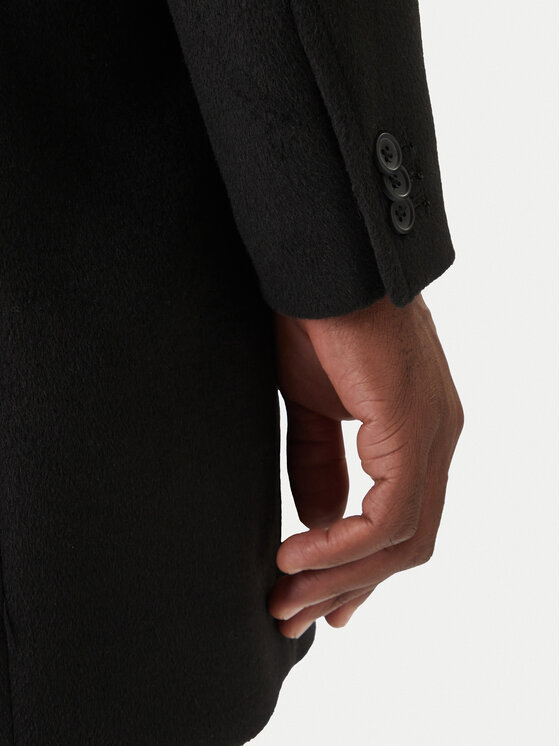 Jack & Jones Jack&Jones Demisezoninis paltas Blastanford 12286263 Juoda Regular Fit