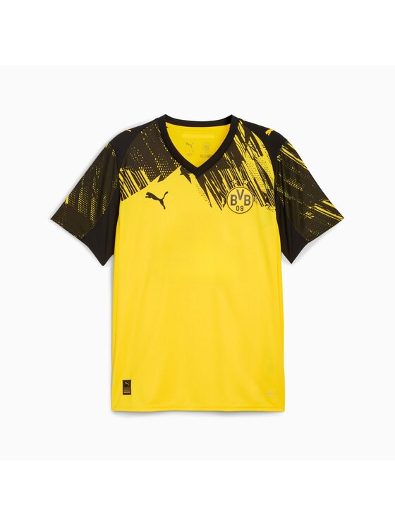 Puma Puma T-Shirt 780088 Żółty Regular Fit