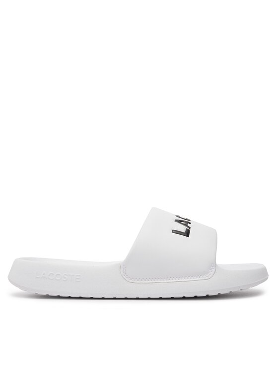 Lacoste Natikači Serve Slide 1.0 747CMA0025 Bela