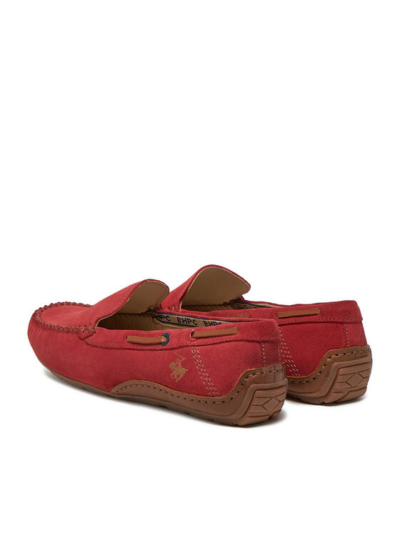 Beverly Hills Polo Club Beverly Hills Polo Club Mokasini WB-VIESTE-07 Rdeča