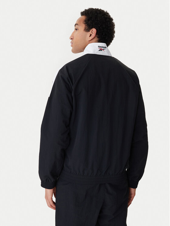 Reebok Reebok Sweatshirt Bailham RK25551CCM Schwarz Relaxed Fit