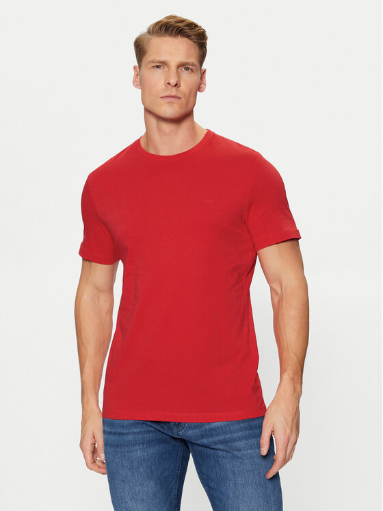s.Oliver Tričko 2153464 Červená Regular Fit