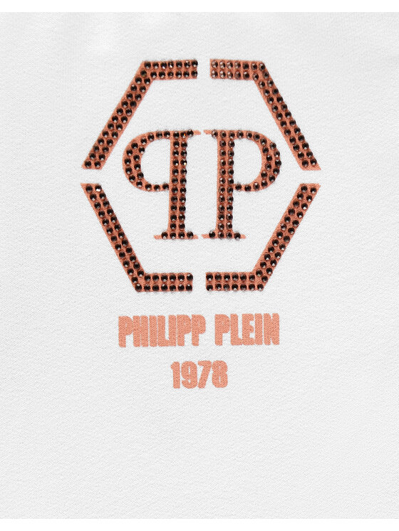 PHILIPP PLEIN PHILIPP PLEIN Spodnie dresowe 27565 Biały Jogger Fit