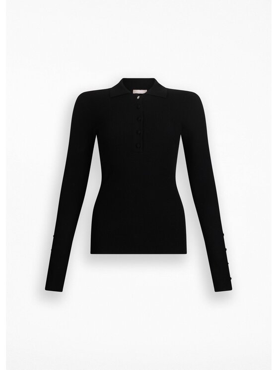 Liu Jo Liu Jo Maglione MF5263MS99E22222 Nero Slim Fit
