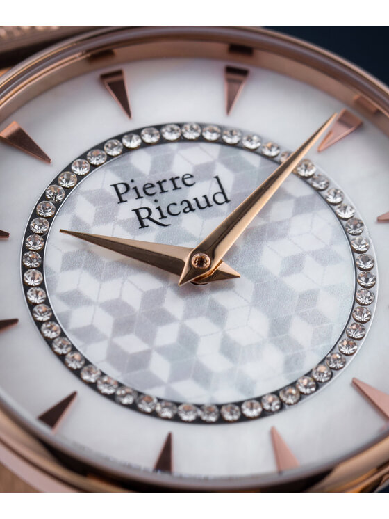 Pierre Ricaud Pierre Ricaud Hodinky P22126.91R3Q Růžové zlato