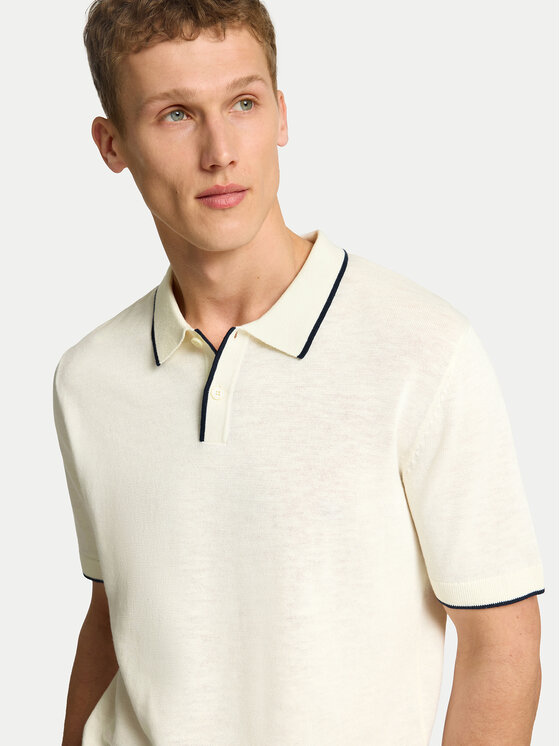 Selected Homme Selected Homme Poloshirt 16096391 Beige Regular Fit