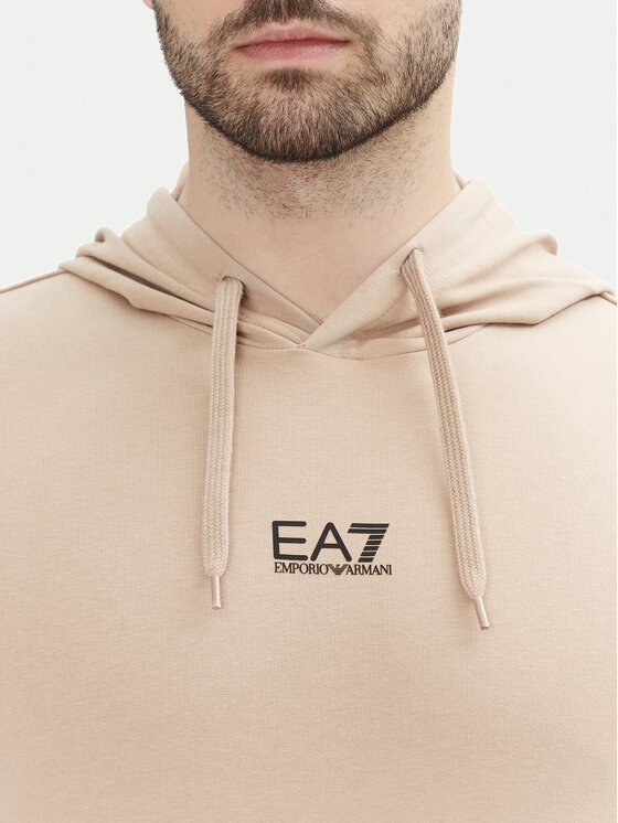 EA7 Emporio Armani EA7 Emporio Armani Majica dugih rukava 8NPM32 PJVRZ U6155 Bež Regular Fit