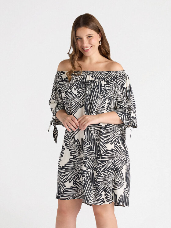 Fiorella Rubino Fiorella Rubino Vestito da giorno 7004L001169N0S1 Nero A-Line Fit