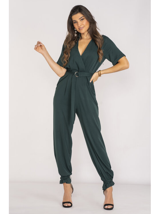 Awama Awama Kombinezon A660 Zielony Basic Fit