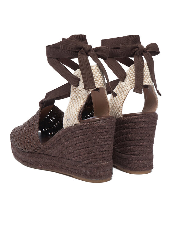 Weekend Max Mara Weekend Max Mara Espadrilles 2615521155670 Sötétbarna