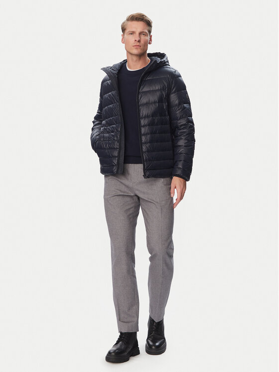 BOSS BOSS Giubbotto piumino H-Dimo 50565656 Blu scuro Regular Fit