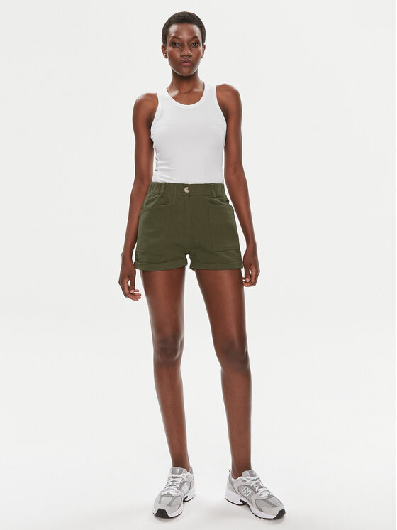 Brave Soul Brave Soul Pantaloncini di tessuto LSRT-272MELLIEKH Cachi Straight Fit