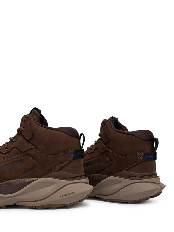 Clarks Clarks Трекінгові черевики Pace TrailHiWP 26320179 Коричневий