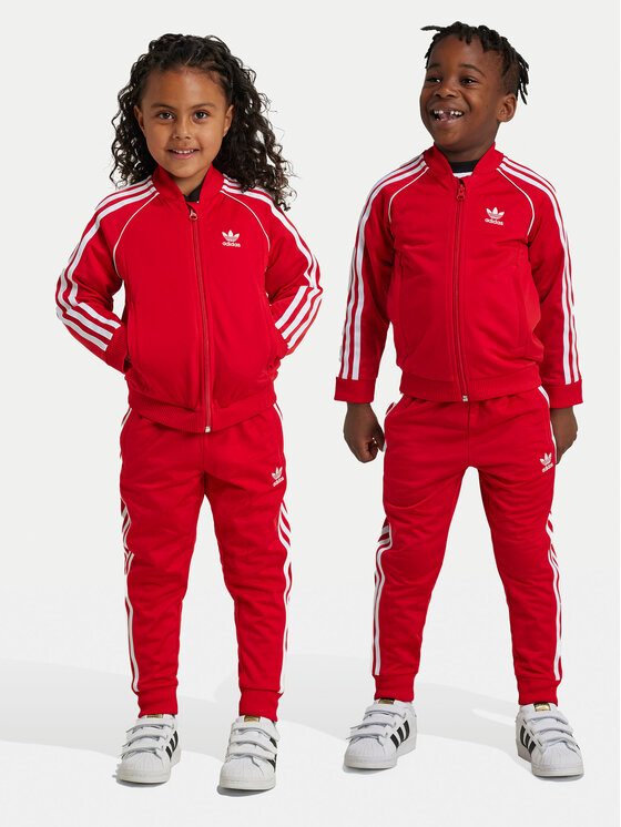 adidas Trening adicolor SST IX7625 Roșu Regular Fit | Modivo.ro