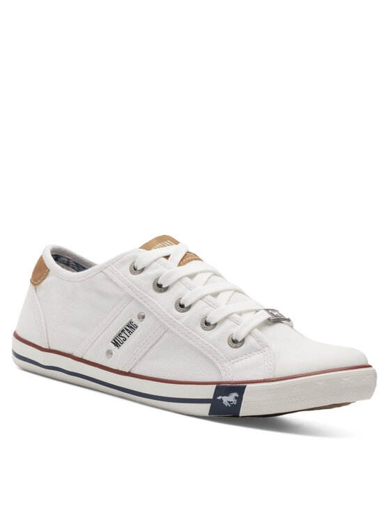 Mustang Mustang Sneakers aus Stoff 1099-310 Weiß
