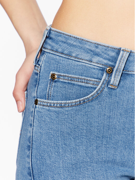 Lee Lee Jeansy Scarlett L626FAB38 112328321 Niebieski Skinny Fit