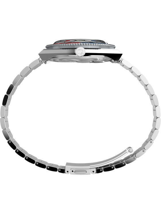 Timex Timex Zegarek TW2W83300 Srebrny