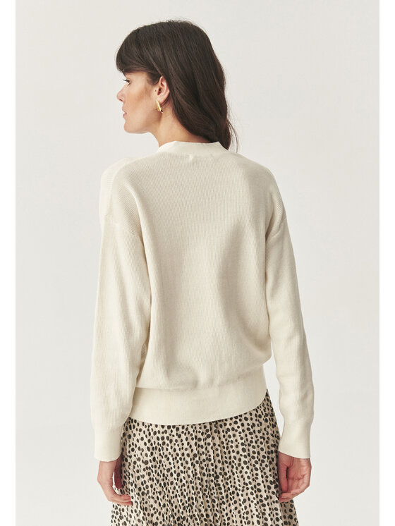 TATUUM Tatuum Sweter PONKONI Écru Classic Fit