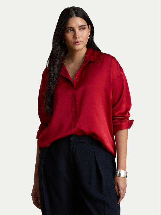 LAUREN RALPH LAUREN LAUREN RALPH LAUREN Koszula 200B27610006 Czerwony Relaxed Fit