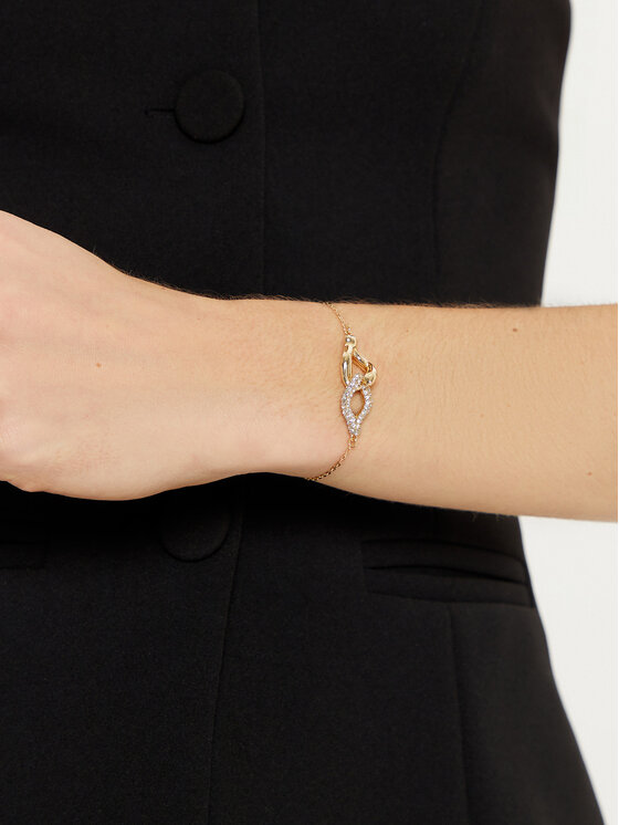 Tory Burch Tory Burch Kaelakee Interlocking Wishbone Pendant 161070 Kuldne