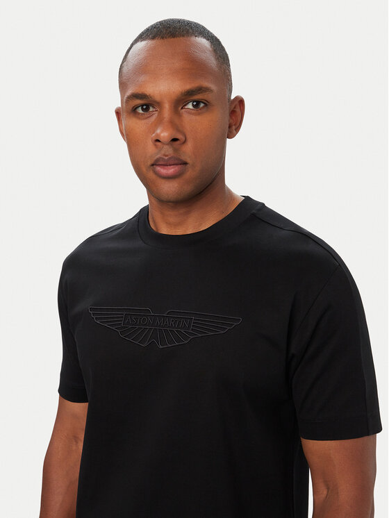 BOSS BOSS Тишърт BOSS x ASTON MARTIN C-Taut 180 50565042 Черен Regular Fit