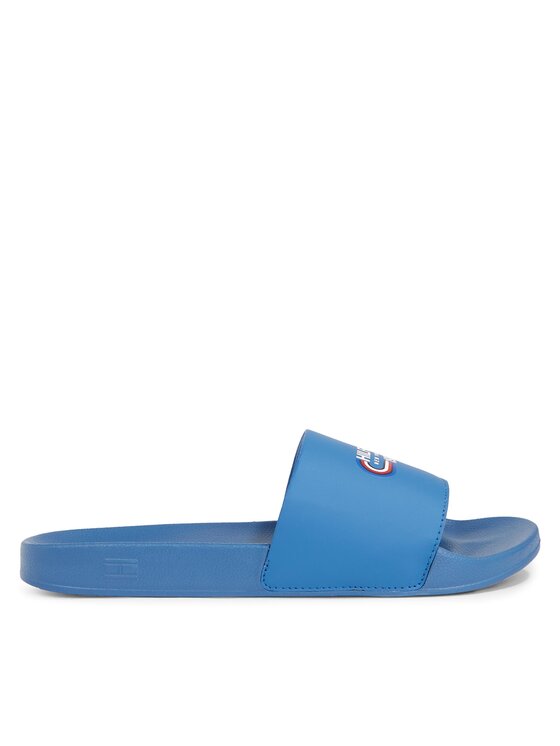 Tommy Hilfiger Natikači Rwb Hilfiger Oly Pool Slide FM0FM05019 Modra