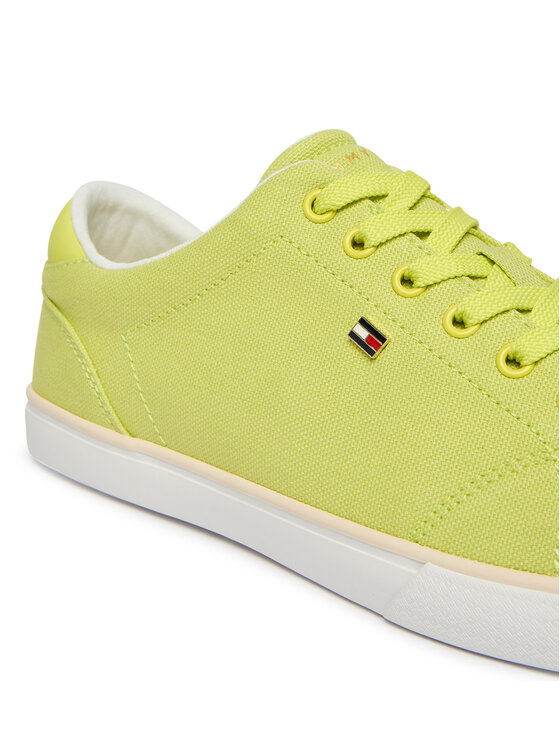 Tommy Hilfiger Tommy Hilfiger Tenisówki Th Low Profile Vulc Canvas FW0FW09102 Żółty