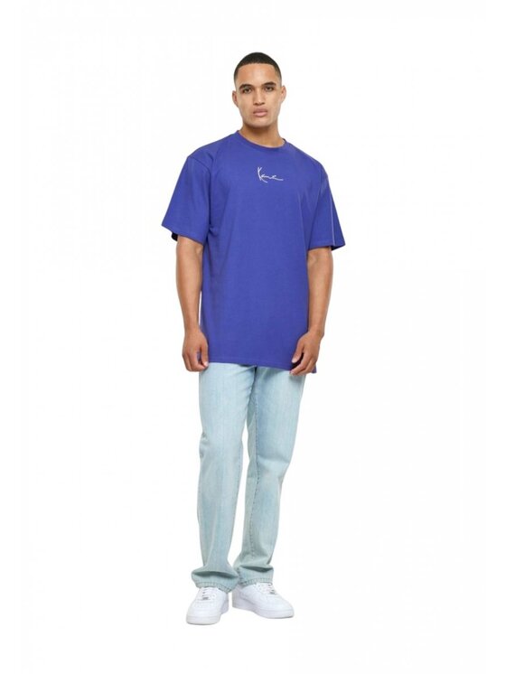 Karl Kani Karl Kani Tričko SMALL SIGNATURE 2 PACK ESSENTIAL TEE Modrá Regular Fit