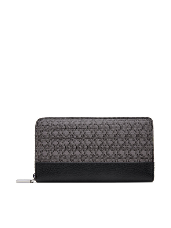 Coccinelle Coccinelle Голям дамски портфейл E2 SXA 11 32 01 Черен