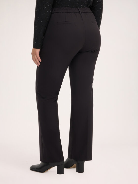 Fiorella Rubino Fiorella Rubino Spodnie materiałowe P081T005484N033 Czarny Regular Fit
