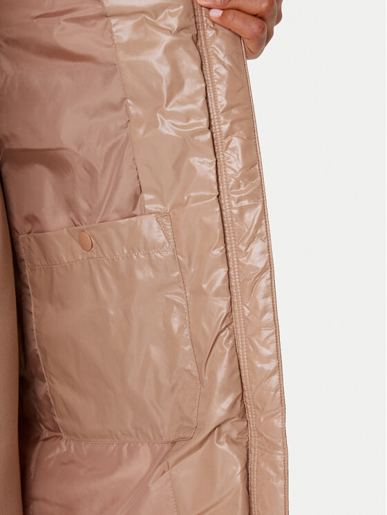 Calvin Klein Calvin Klein Zimné bundy LV044D543G Béžová Slim Fit
