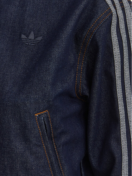 adidas adidas Дънково яке Firebird KQ6491 Тъмносин Slim Fit