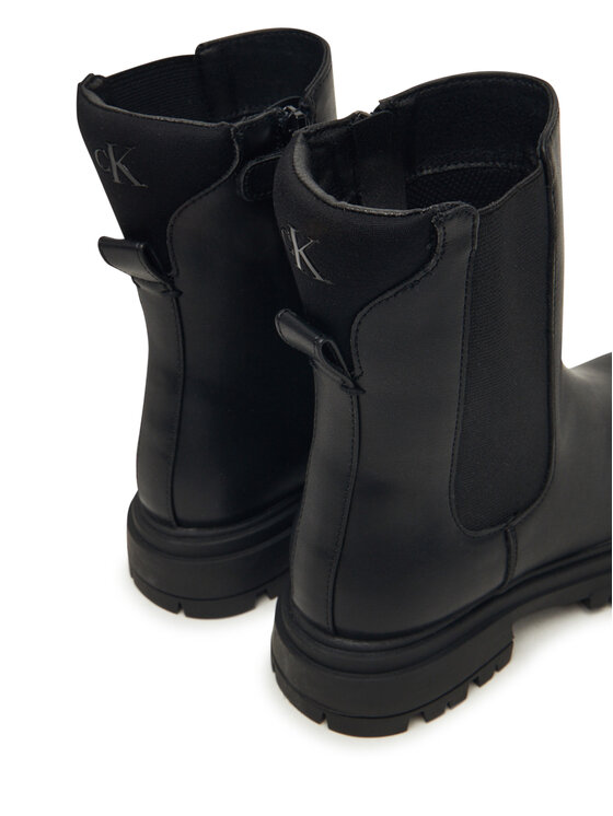 Calvin Klein Calvin Klein Botine Chelsea Boot V3A5-83121-1464 D Negru