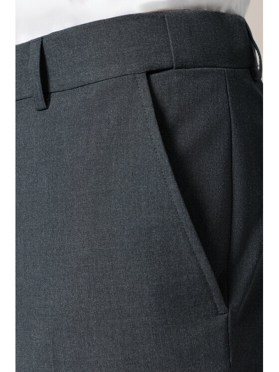 Lancerto Lancerto Garnitur Apricale GA073225000003 Szary Slim Fit