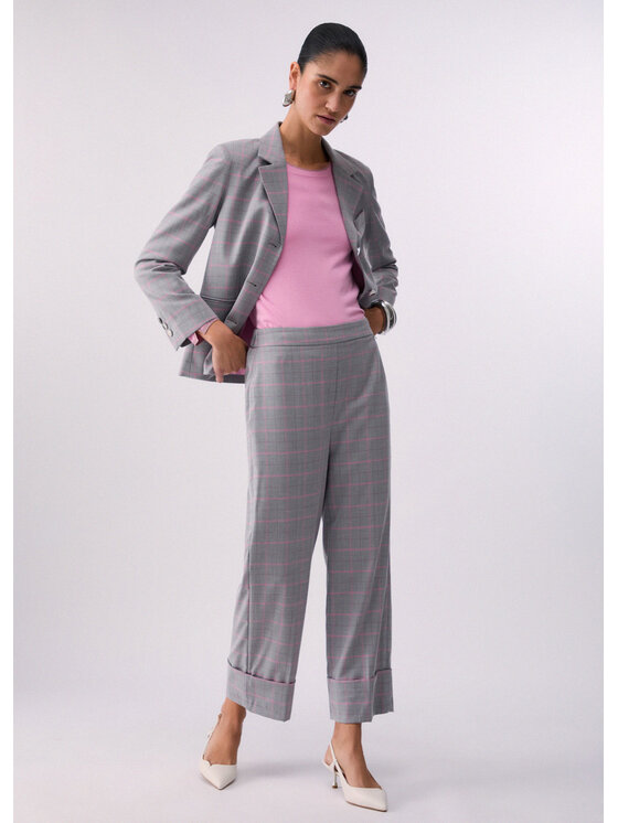 Liu Jo Liu Jo Pantaloni di tessuto WA6133T348AP9228 Grigio Regular Fit